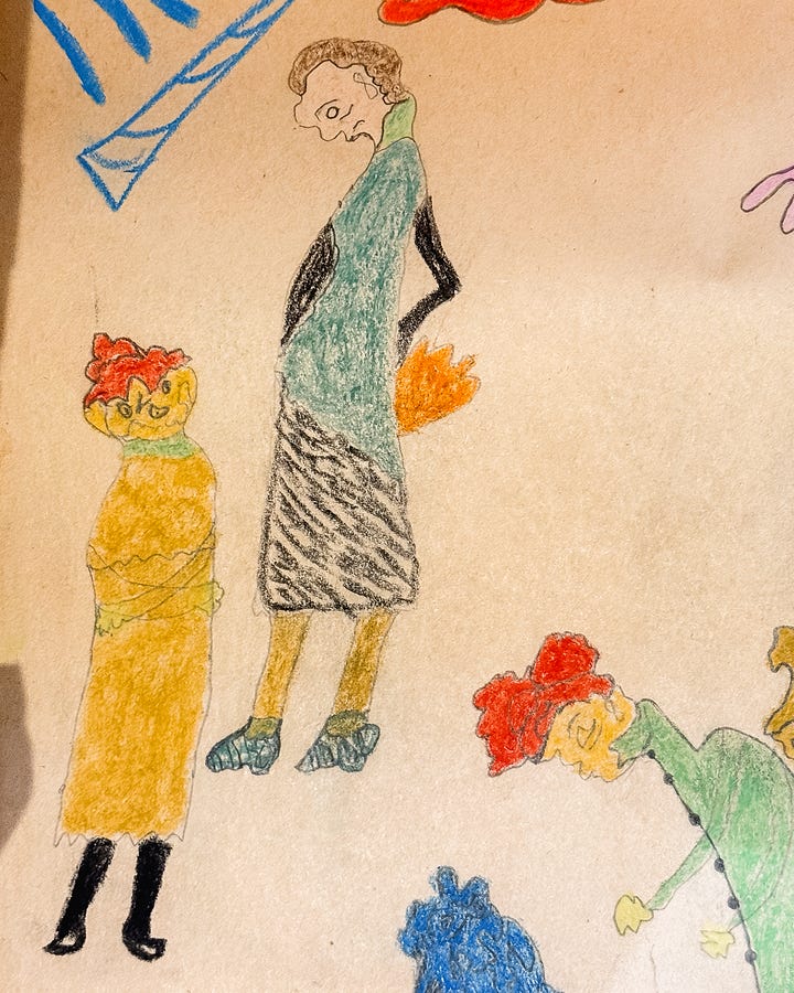 outsider art, prison art, prison drawings, mental health
