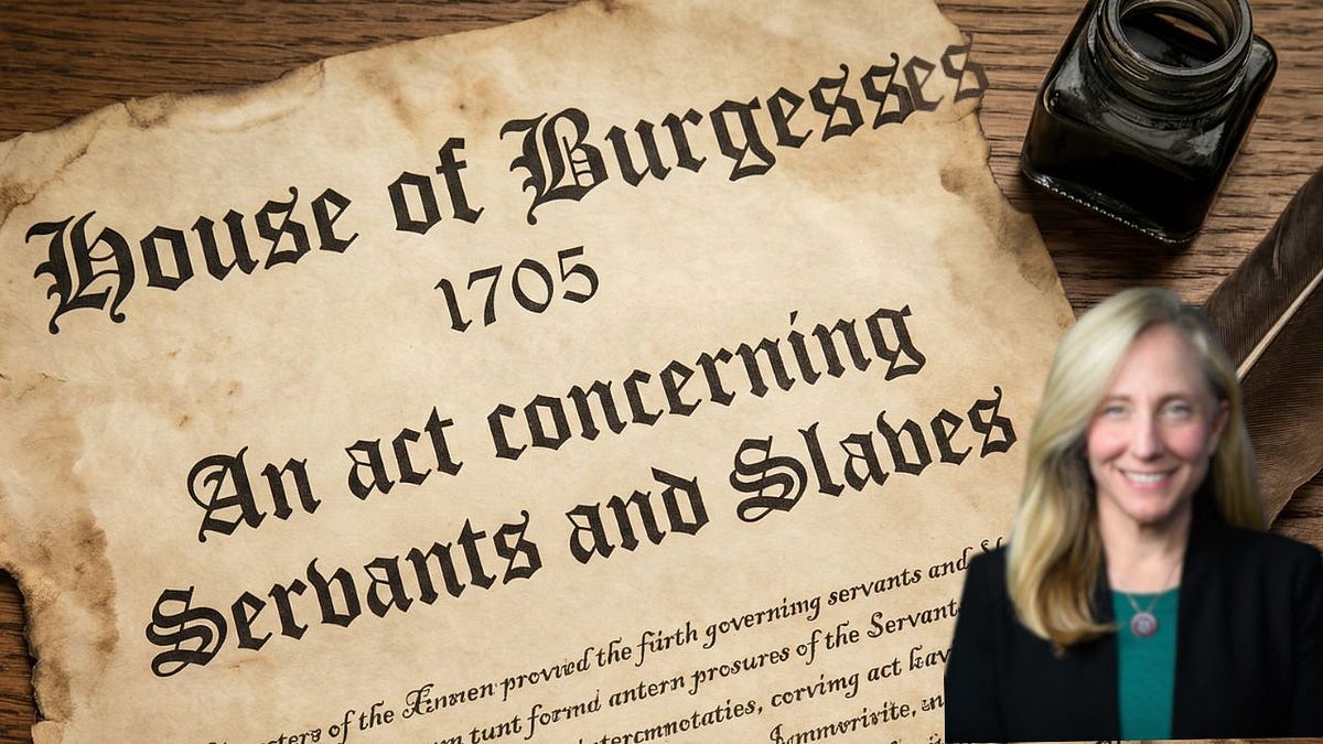 Spanberger's Awkward History Lesson - by Susan Kokinda