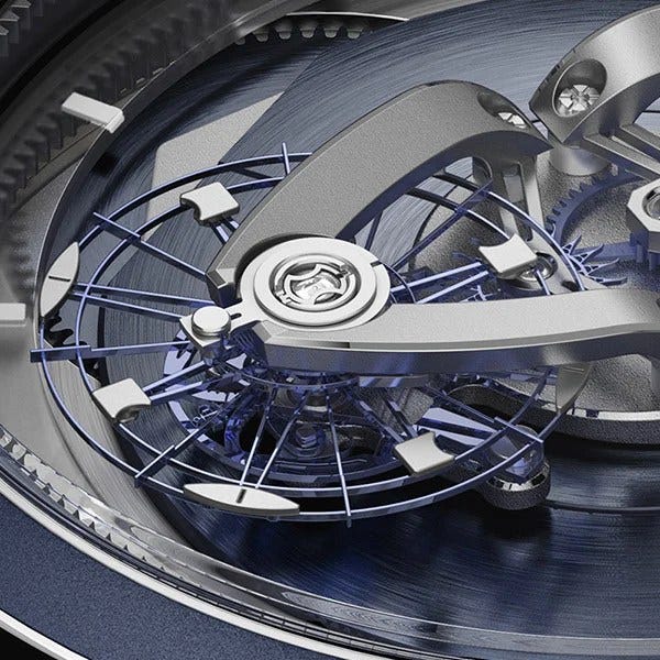 The Freak Vision’s silicon balance wheel was designed to reduce air friction and enhance stability. The Freak Vision’s silicon balance wheel was designed to reduce air friction and enhance stability.