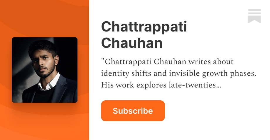 Substack Twitter:card Chattrappati Chauhan | Substack