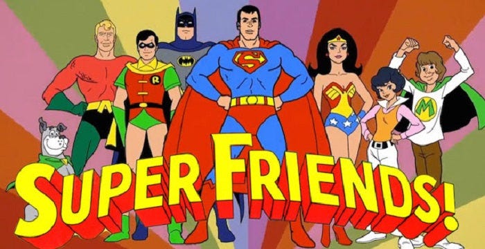 Superfriends Cartoon series Superfriends Cartoon series
