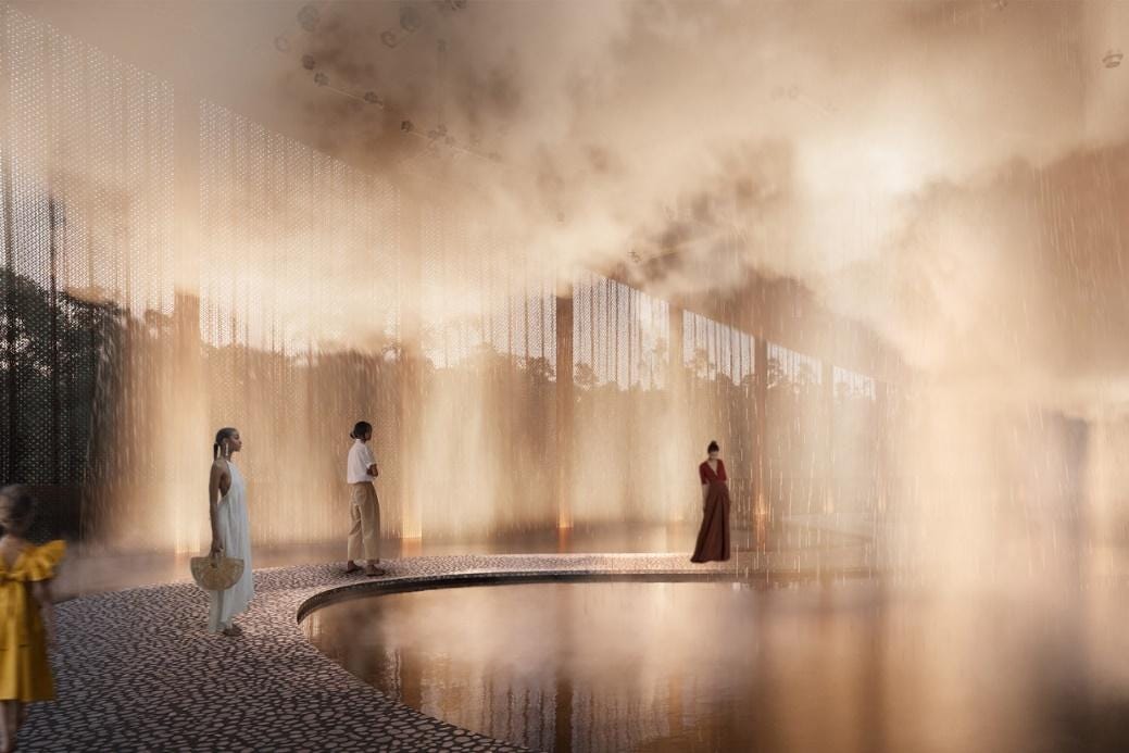 Brazil Pavilion projects a subtle shade over Osakan soil at Expo Osaka 2025