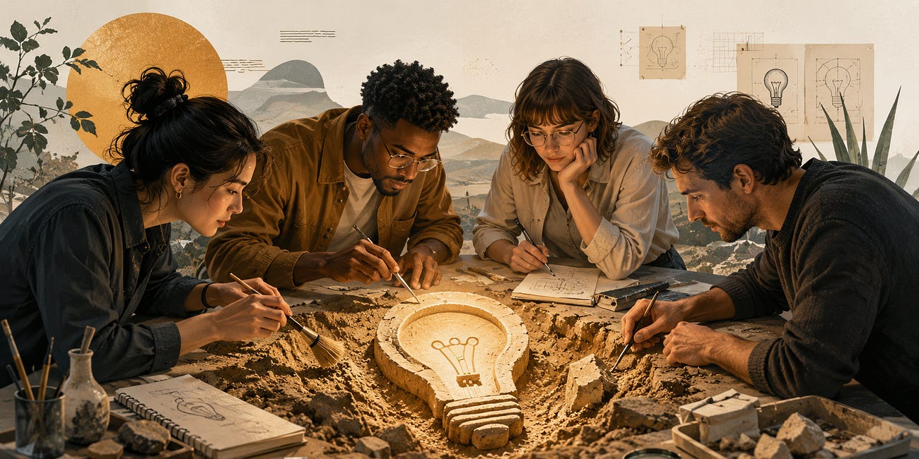 Why Creativity is a Team Sport: How Great Ideas Happen