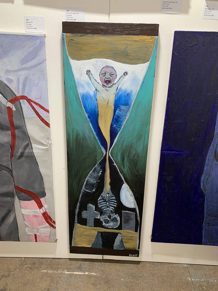 Holy Art Fair 2023 - SLART artwork.