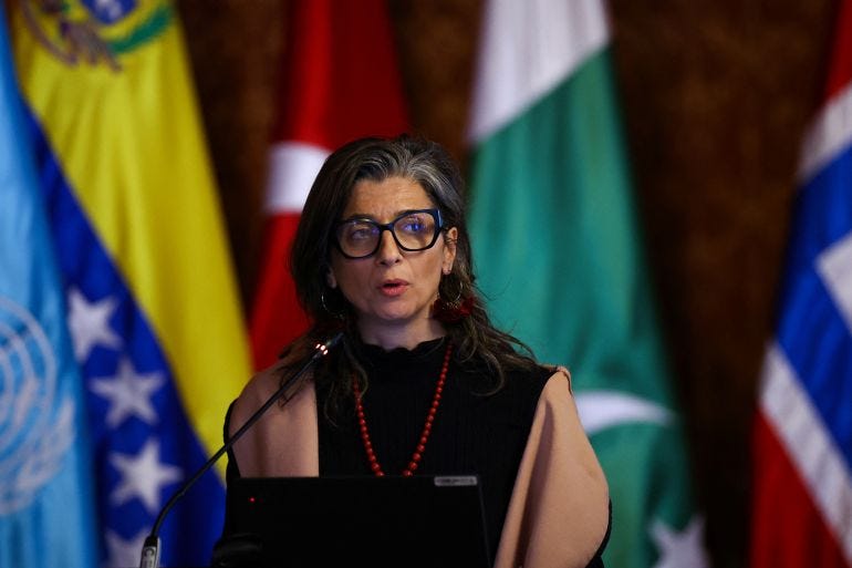 ISRAEL-PALESTINIANS/COLOMBIA-CONFERENCE