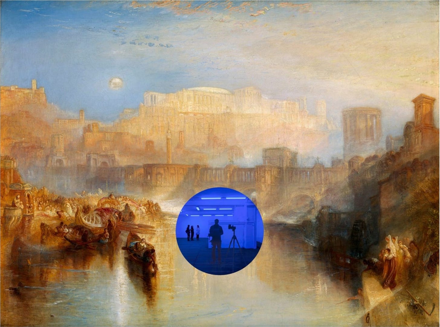 Jeff Koons, Gazing Ball (Turner Ancient Rome), 2021 | Guy Hepner Jeff Koons, Gazing Ball (Turner Ancient Rome), 2021 | Guy Hepner