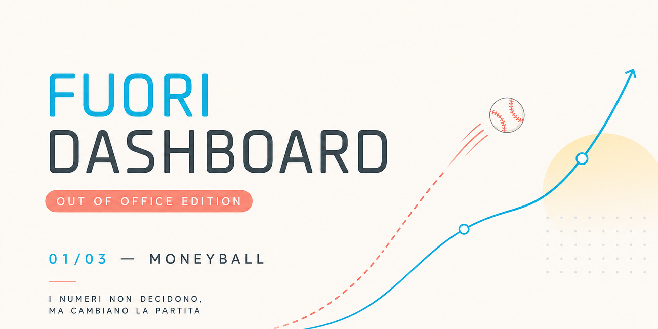 1/3 Fuori Dashboard: Moneyball