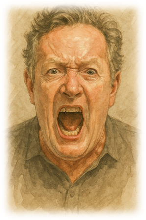 A person with his mouth open

AI-generated content may be incorrect.
