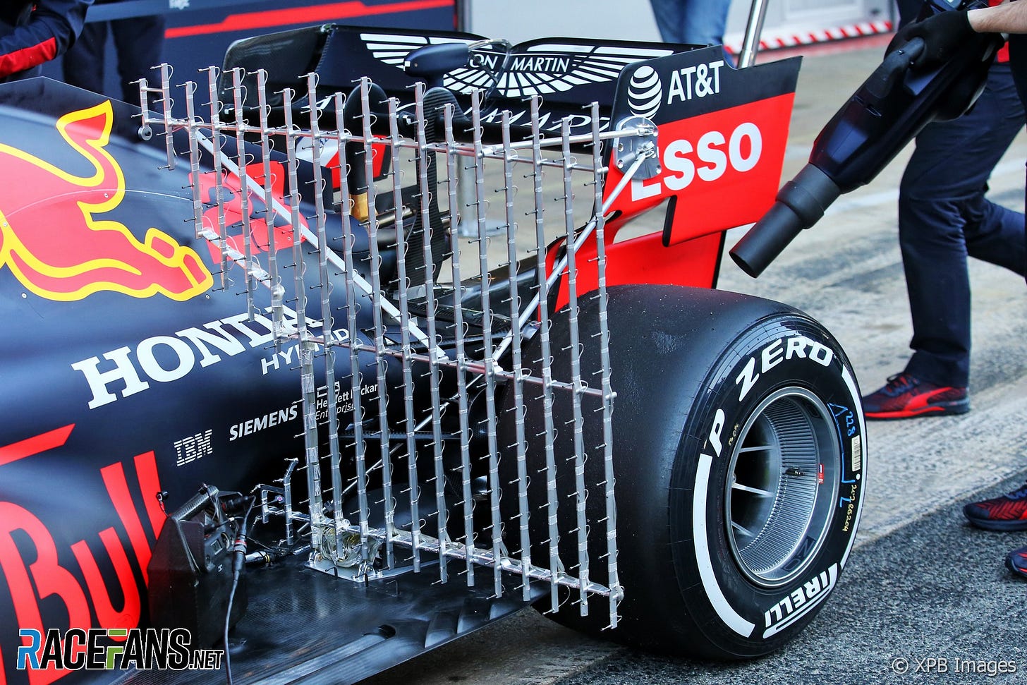 Red Bull aero rake, Circuit de Catalunya, 2020 · RaceFans