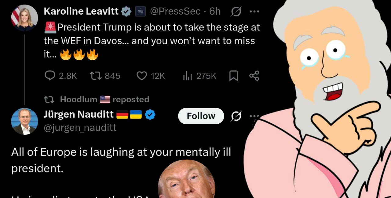 Bless The World For Humiliating President Epstein In Switzerland