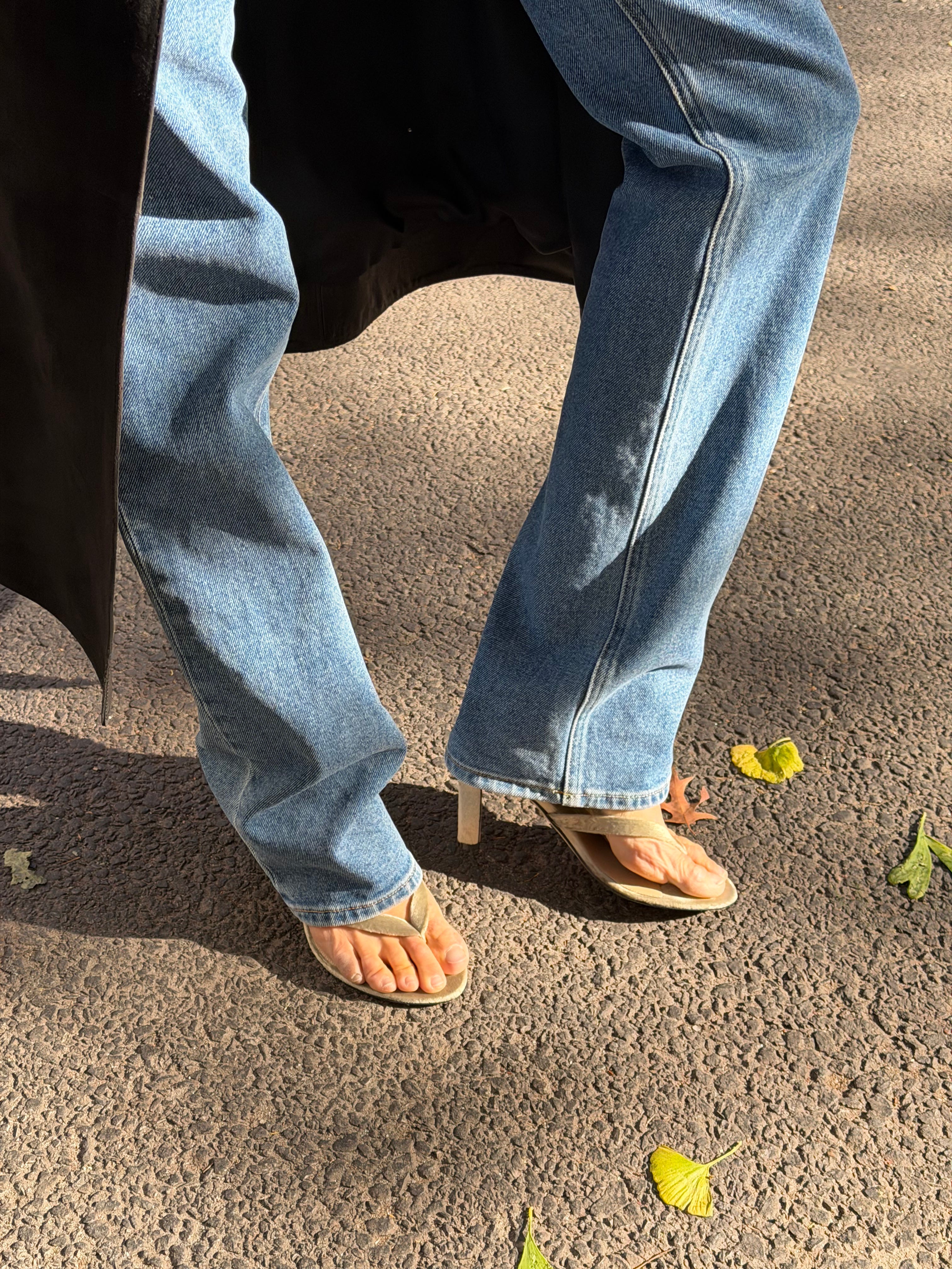 Jeans and heels - The Cereal Aisle by Leandra Medine Cohen