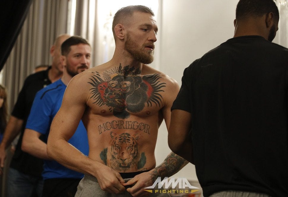 MMA Weekly: Conor McGregor stripped while Daniel Cormier, Patricky Pitbull injured 2016 images MMA Weekly: Conor McGregor stripped while Daniel Cormier, Patricky Pitbull injured 2016 images