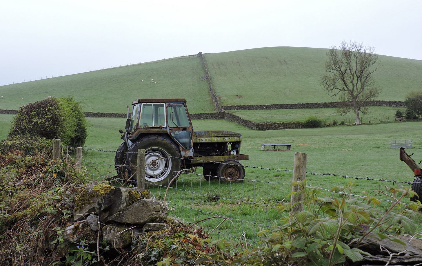 old leyland tractor