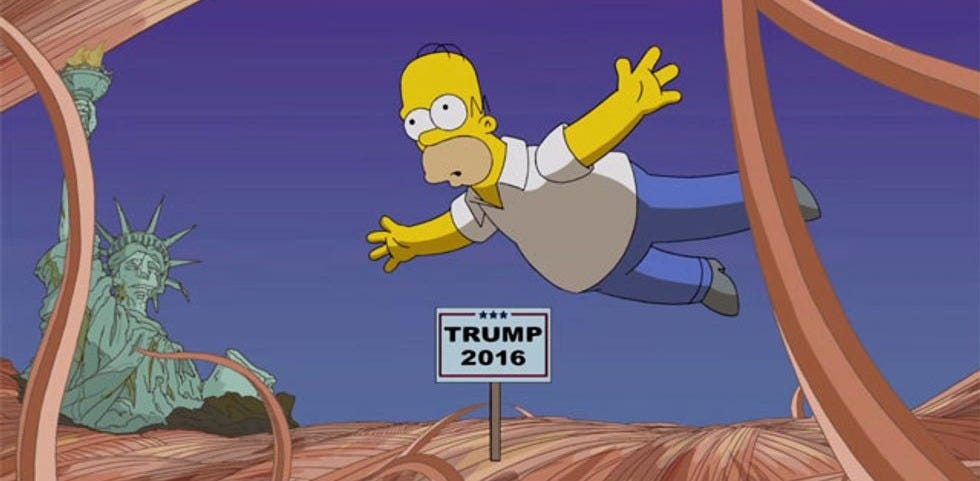 The Simpsons' Takes On Donald Trump — And His Hair - National Memo