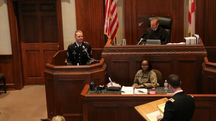 mock court martial in alabama