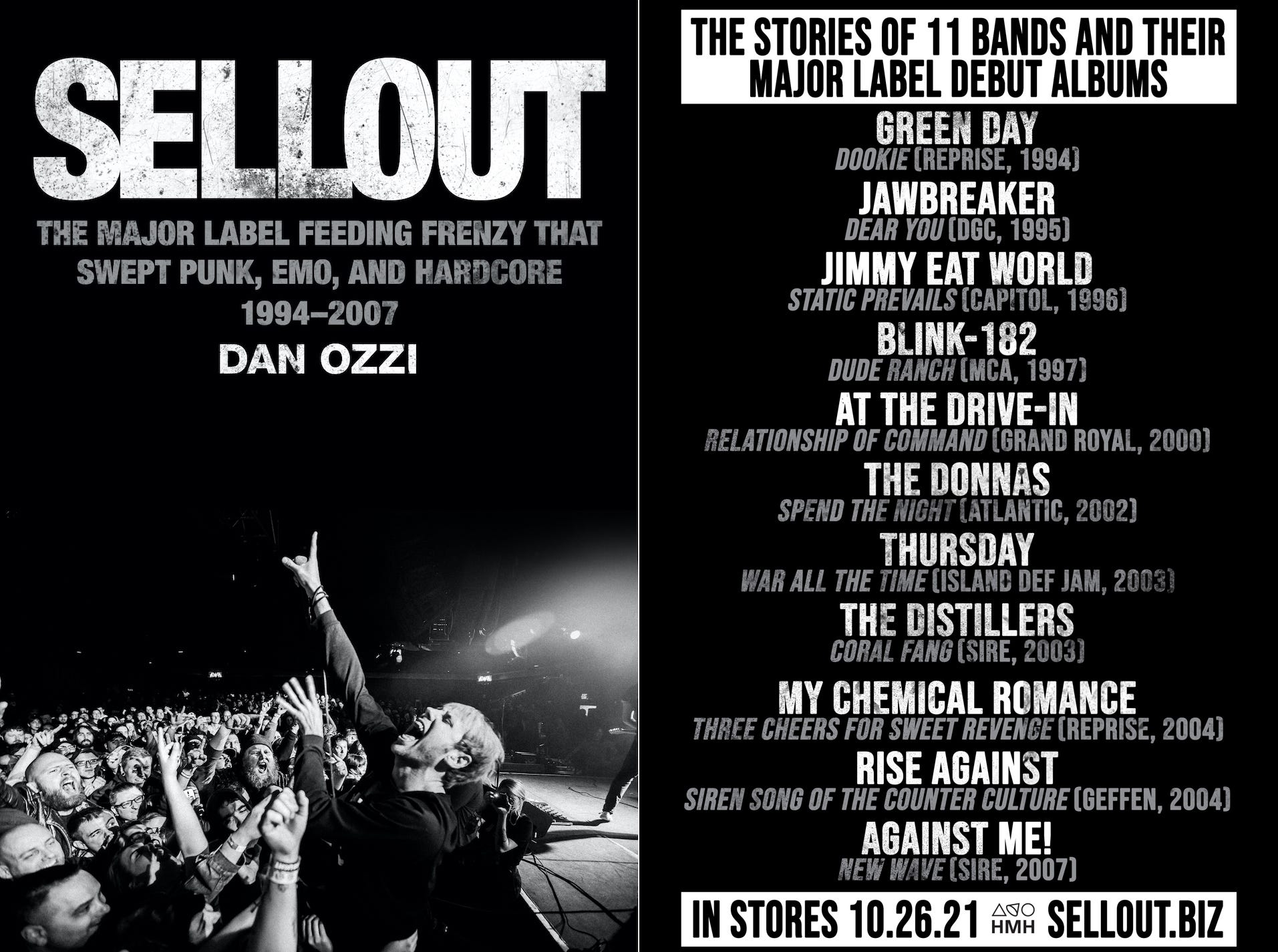 I wrote a book and it's called SELLOUT. - by Dan Ozzi