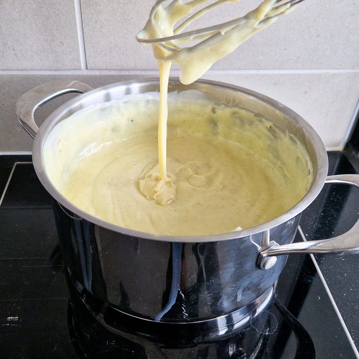dairy free custard cream