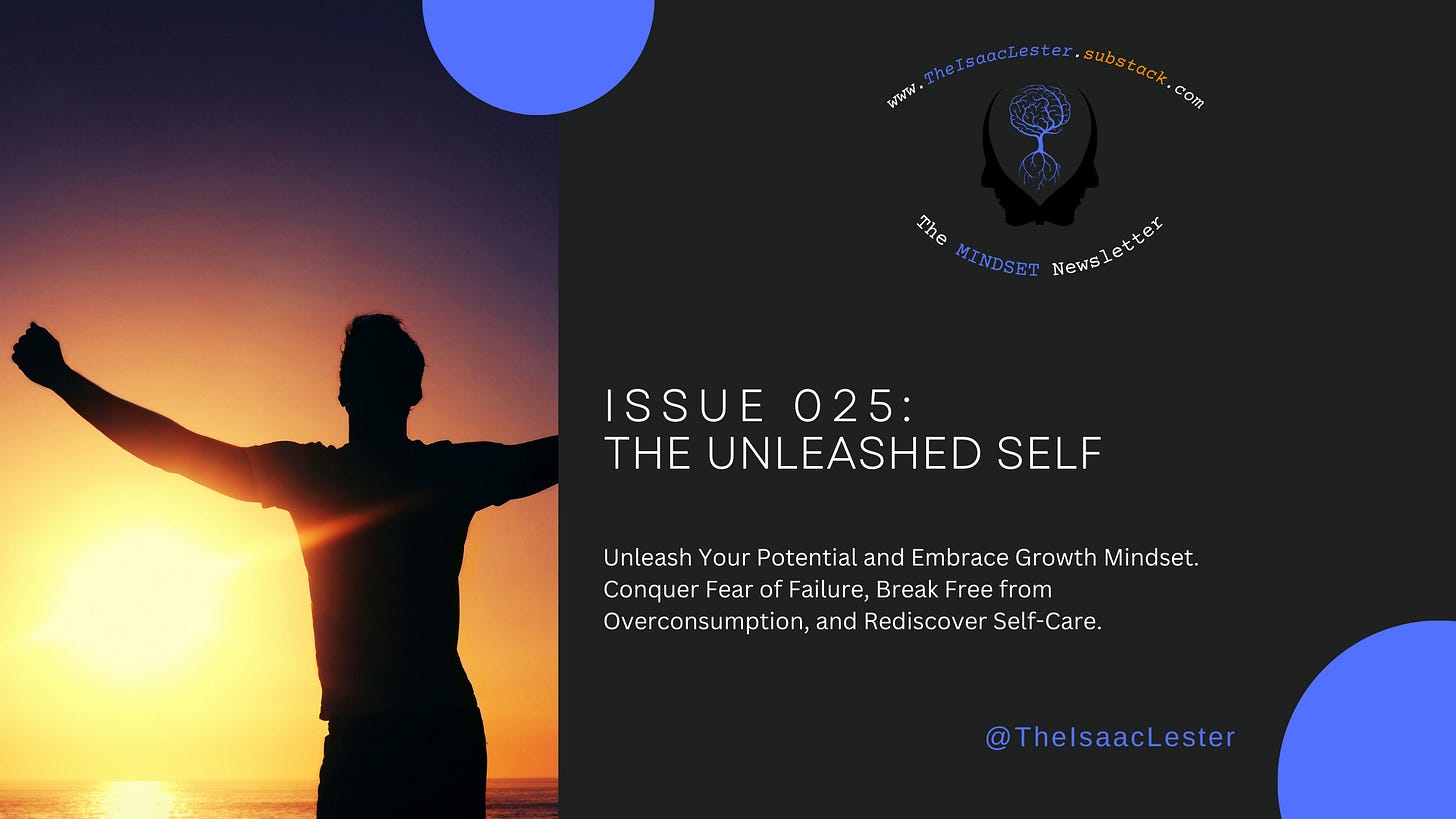 MINDSET Daily Issue 025 | The Unleashed Self MINDSET Daily Issue 025 | The Unleashed Self