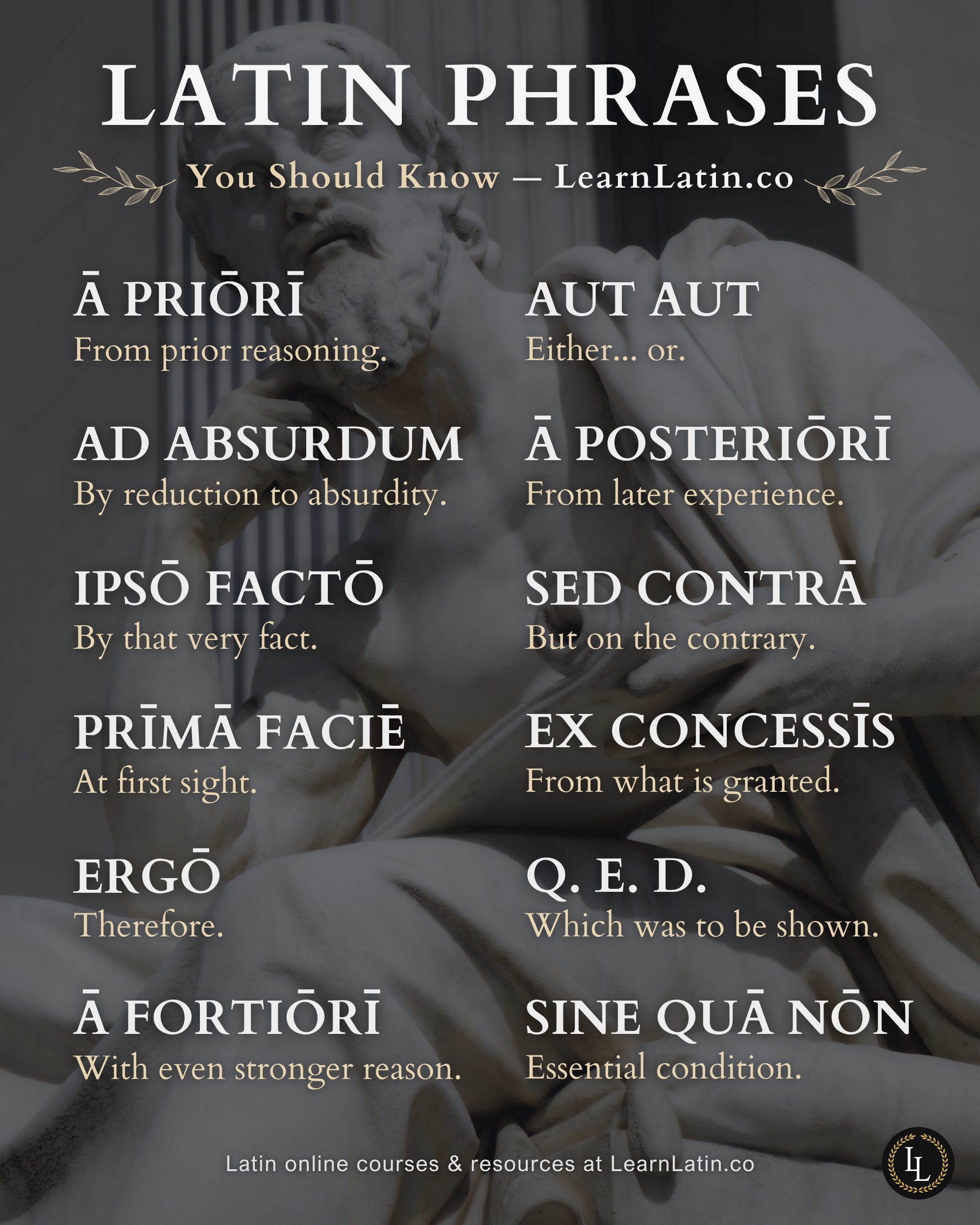 Question Latin Latin and the Language of Reasoning - Learn Latin