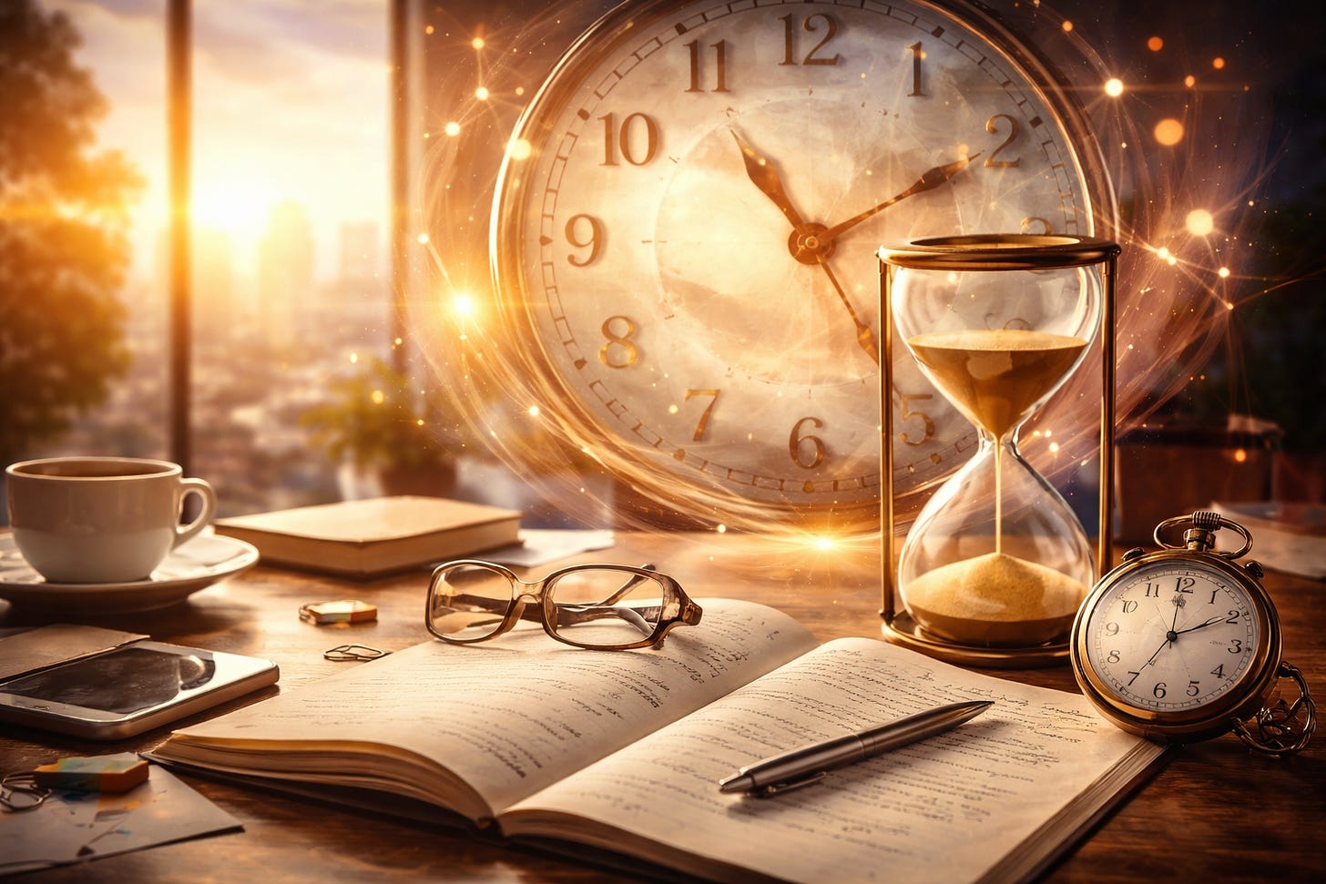 Stress lässt Tage schrumpfen. Lerne, wie Aufmerksamkeit, Neuheit und Erinnerungseffekte Deine Zeit formen, und wie Du Wochen reicher gestaltest. Stress lässt Tage schrumpfen. Lerne, wie Aufmerksamkeit, Neuheit und Erinnerungseffekte Deine Zeit formen, und wie Du Wochen reicher gestaltest.