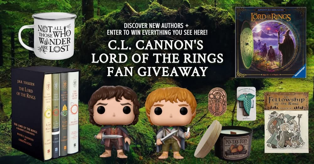 C.L. Cannon's Lord of the Rings Fan Giveaway » C.L. Cannon | Fantasy Author