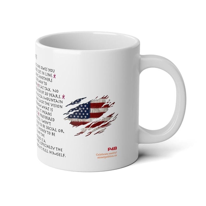Giant Cup of Common Sense 20oz image 5