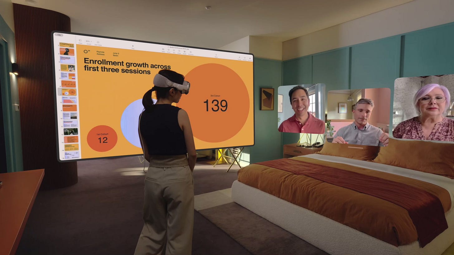 Vision Pro Will Have an Avatar Webcam to Work with Popular Video Apps