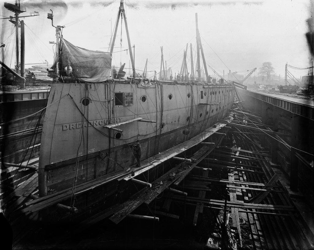Battleship HMS 'Dreadnought' (1906) posters & prints by unknown