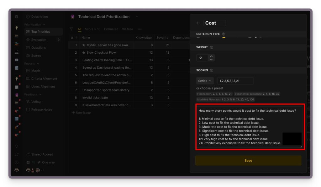 It's easy to personalize criteria descriptions for your team at Ducalis.io It's easy to personalize criteria descriptions for your team at Ducalis.io
