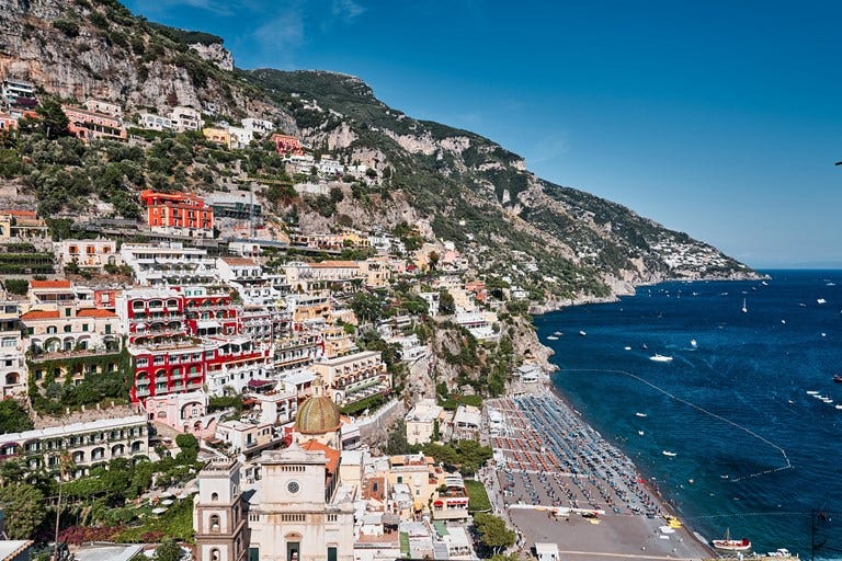 Le Sirenuse Hotel Positano Exterior Seaside 9505 Le Sirenuse Hotel Positano Exterior Seaside 9505