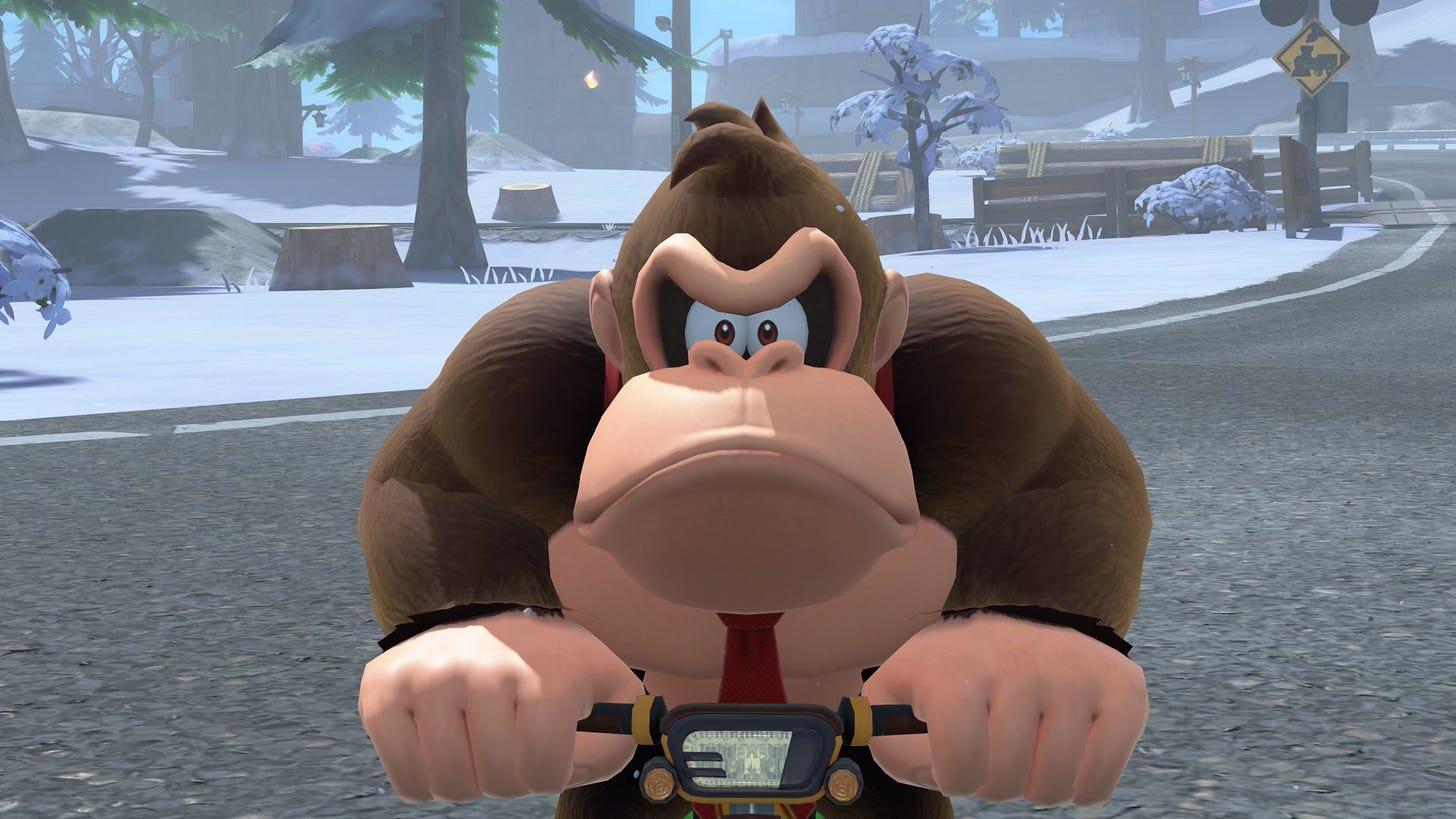 Mario Kart World Donkey Kong Mario Kart World Donkey Kong