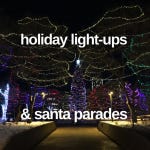 Edmonton Playgrounds Holiday Light-ups and Santa Parades