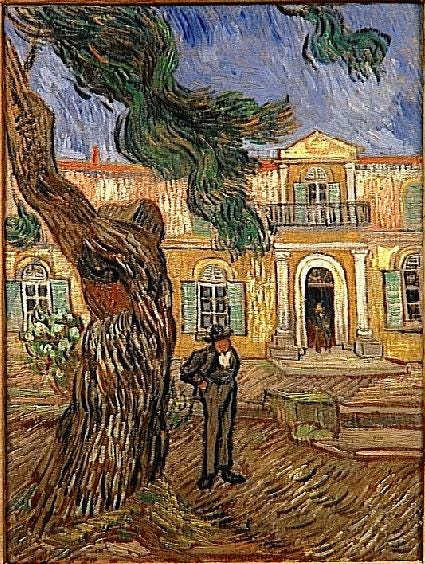 The Saint Paul de Mausole asylum in Saint Remy de Provence where Van Gogh painted The Starry Night