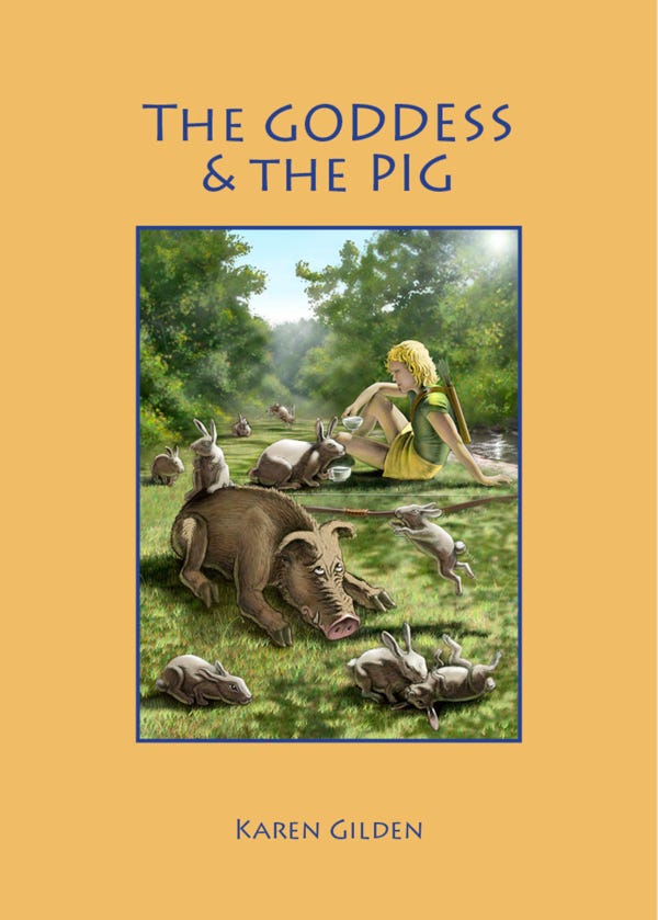 “The Goddess & The Pig”
