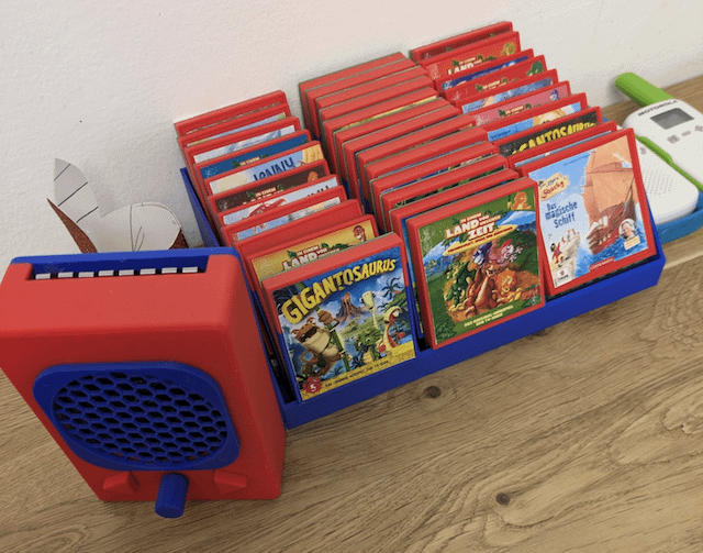 Boxie - an always offline audio player for my 3 year old