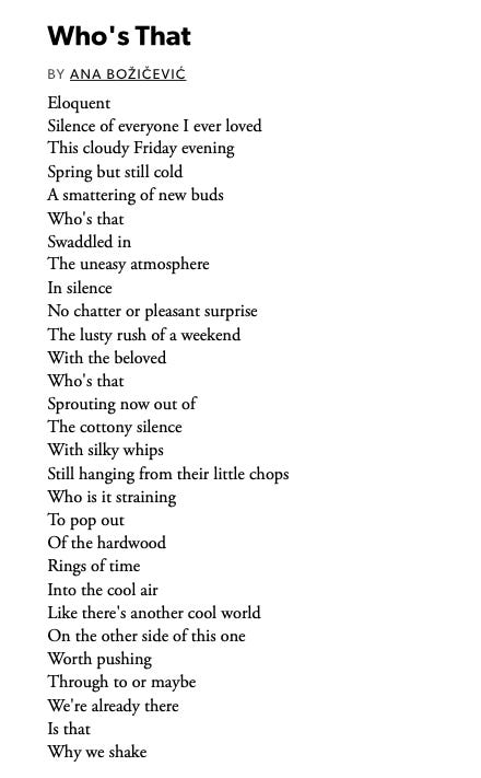 Weekend Poems Poems for Your Weekend - Maya C. Popa