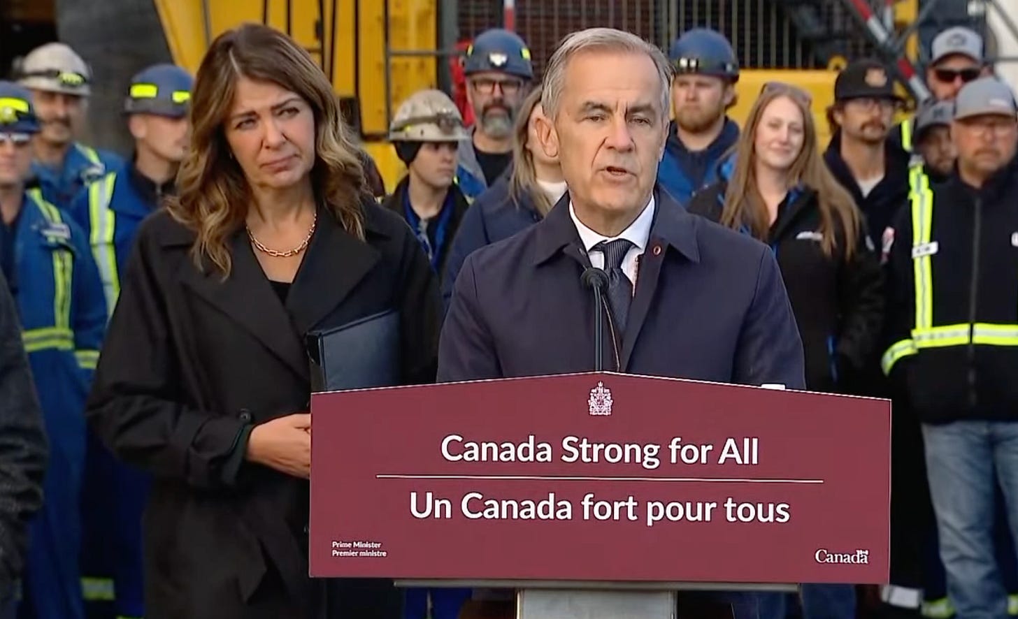 Mark Carney’s pipeline announcement