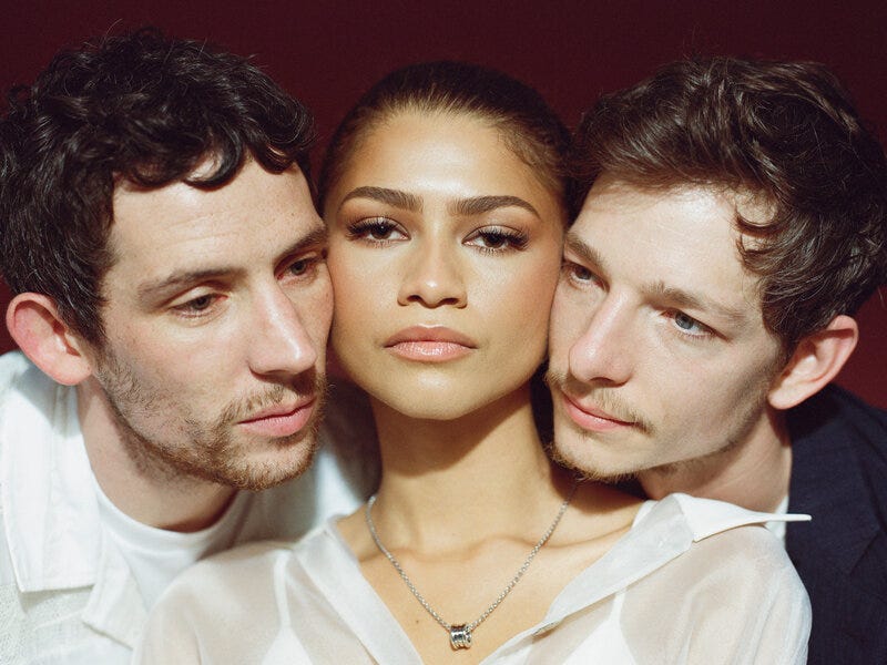 Zendaya, Luca Guadagnino, Josh O'Connor and Mike Faist on 'Challengers' -  The New York Times
