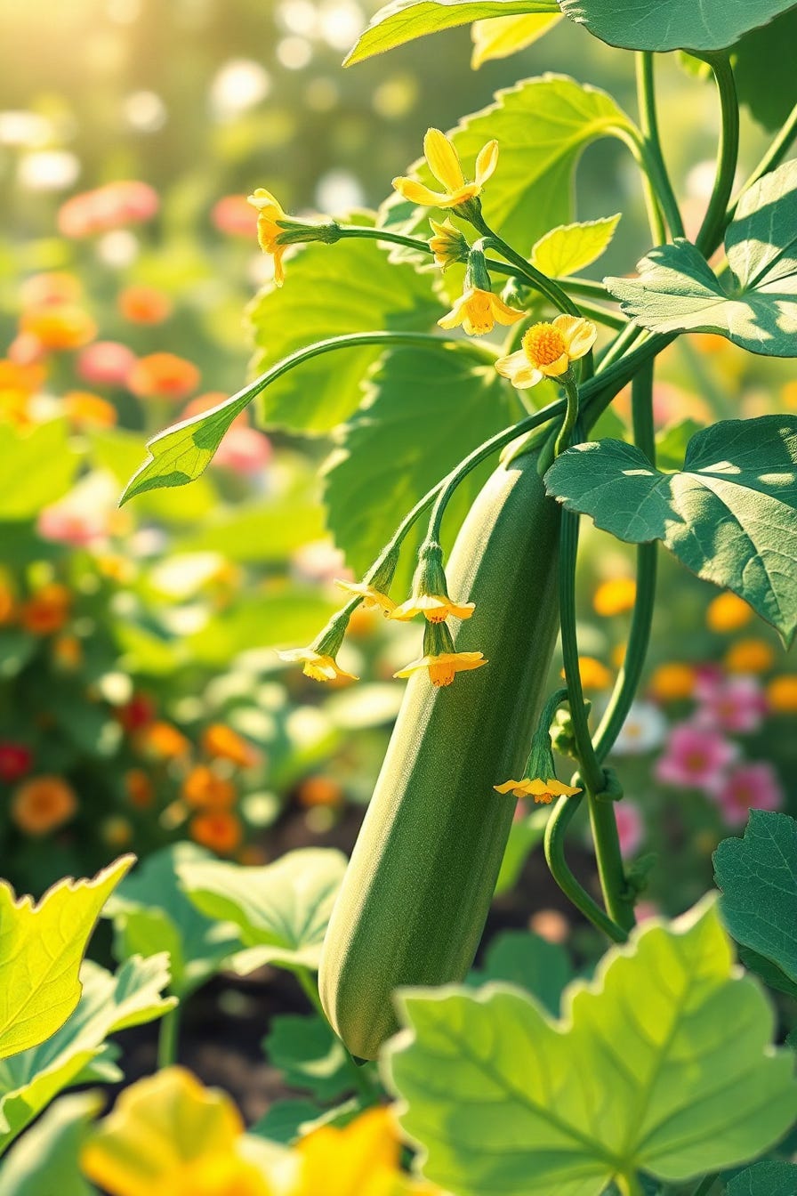 Enchanted Vistas: Unlocking the Botanical Magic of Zucchini in Summer Spells