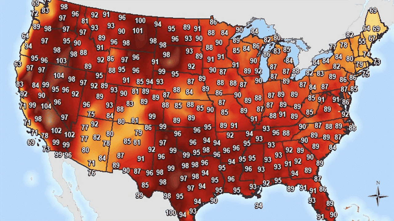 17 States Under Heat Alerts as Fifth Summer Heat Wave in the U.S. Begins - EcoWatch 17 States Under Heat Alerts as Fifth Summer Heat Wave in the U.S. Begins - EcoWatch