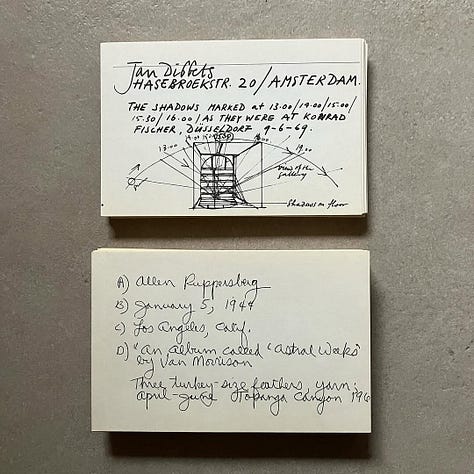 955,000. An exhibition organized by Lucy Lippard, Edited by Lucy Lippard, The Vancouver Art Gallery, Vancouver, 1970 [Studio Bruno Tonini, Gussago (BS). © Lucy Lippard]