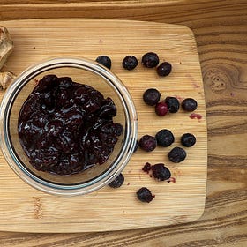Ginger Blueberry Compote Recipe