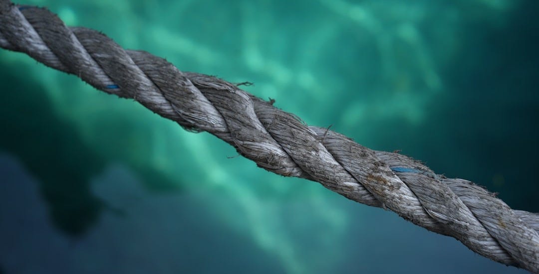 photo of gray rope