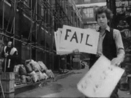 fail black and white GIF fail black and white GIF