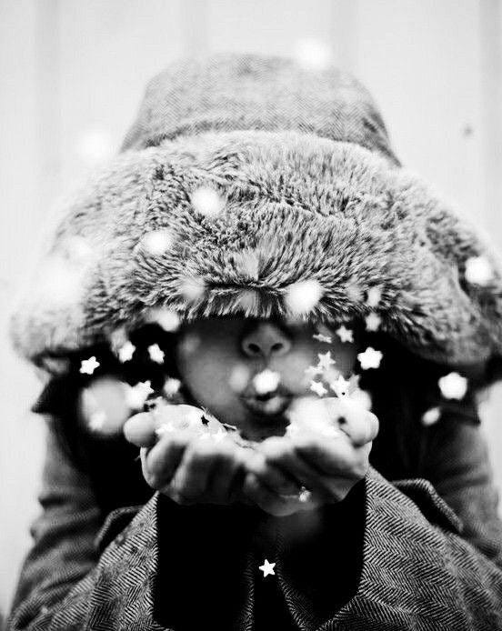 May be a black-and-white image of child