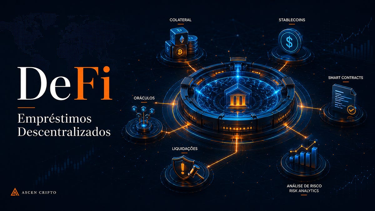 Empréstimos Descentralizados: o DeFi empresta a quem nunca viu