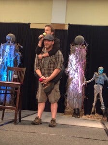 Ty has Richard's back. Or the other way around.