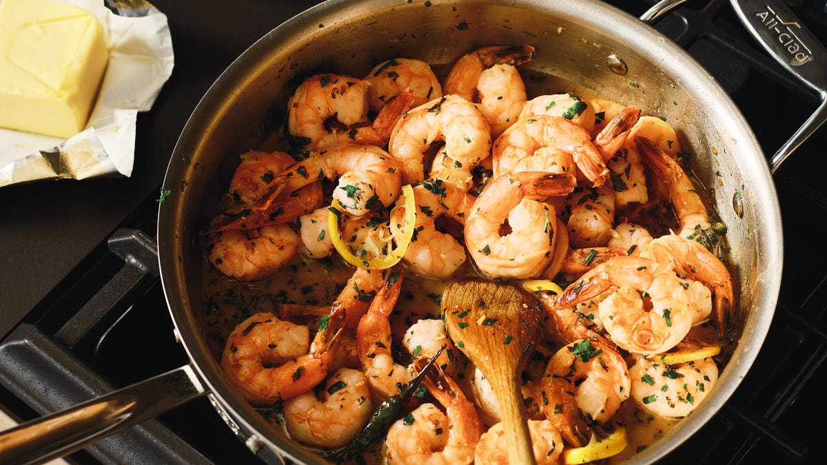 Saucy, Lemony Shrimp With Zaynab Issa  - by Maggie Hoffman