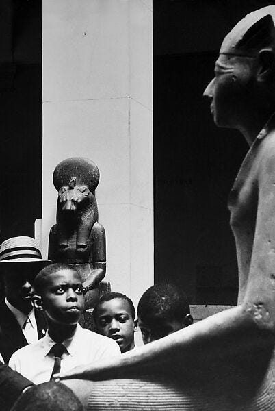 Eve Arnold Black Muslim children at the Metropolitan Museum in New York they are taught black history 1961 Eve Arnold Black Muslim children at the Metropolitan Museum in New York they are taught black history 1961