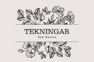 Tekningar hjá Meinhardsdóttir